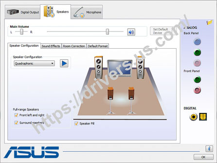 Screenshot Intel HD Audio Graphics driver